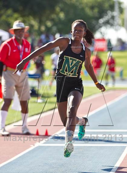 Thumbnail 3 in CIF State Track & Field Championships (Girls Triple Jump) photogallery.