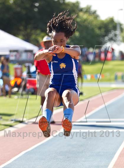 Thumbnail 1 in CIF State Track & Field Championships (Girls Triple Jump) photogallery.