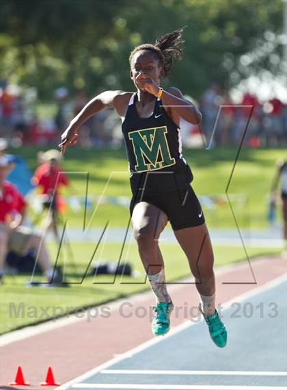 Thumbnail 2 in CIF State Track & Field Championships (Girls Triple Jump) photogallery.