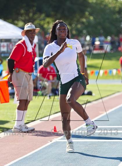Thumbnail 1 in CIF State Track & Field Championships (Girls Triple Jump) photogallery.