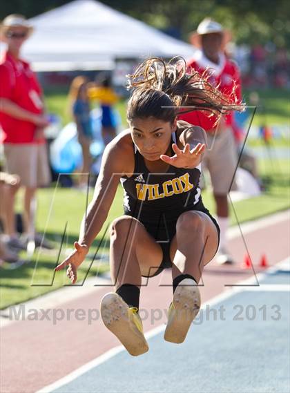 Thumbnail 2 in CIF State Track & Field Championships (Girls Triple Jump) photogallery.