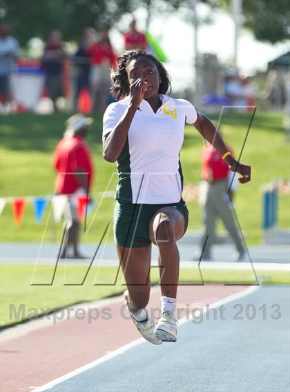 Thumbnail 1 in CIF State Track & Field Championships (Girls Triple Jump) photogallery.