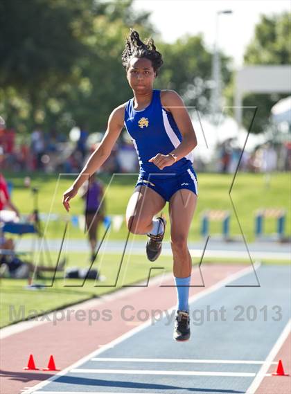 Thumbnail 1 in CIF State Track & Field Championships (Girls Triple Jump) photogallery.