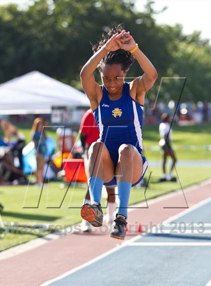 Thumbnail 2 in CIF State Track & Field Championships (Girls Triple Jump) photogallery.