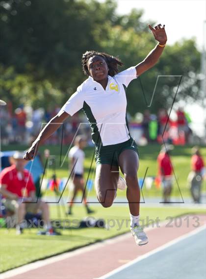 Thumbnail 3 in CIF State Track & Field Championships (Girls Triple Jump) photogallery.
