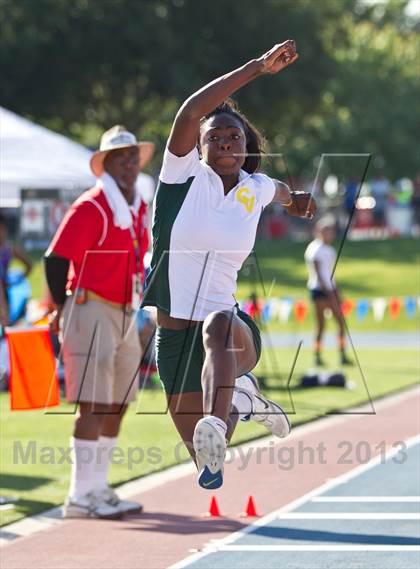 Thumbnail 2 in CIF State Track & Field Championships (Girls Triple Jump) photogallery.