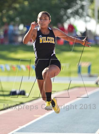 Thumbnail 2 in CIF State Track & Field Championships (Girls Triple Jump) photogallery.