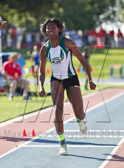 Thumbnail 3 in CIF State Track & Field Championships (Girls Triple Jump) photogallery.