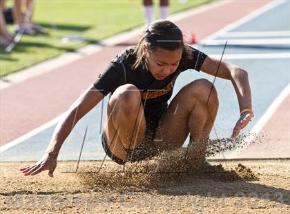 Thumbnail 2 in CIF State Track & Field Championships (Girls Triple Jump) photogallery.