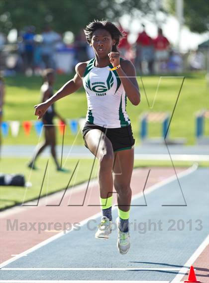 Thumbnail 1 in CIF State Track & Field Championships (Girls Triple Jump) photogallery.
