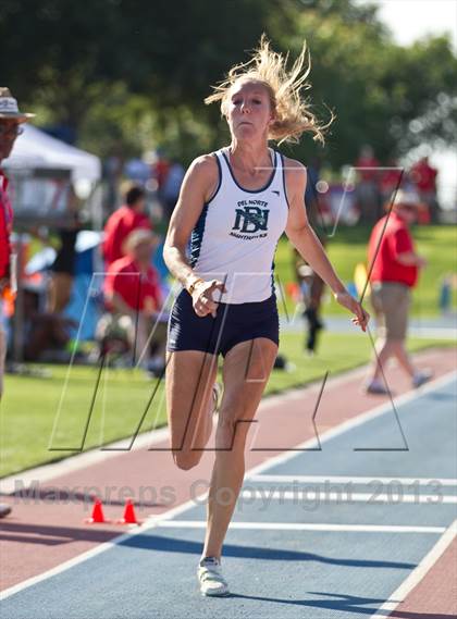 Thumbnail 2 in CIF State Track & Field Championships (Girls Triple Jump) photogallery.