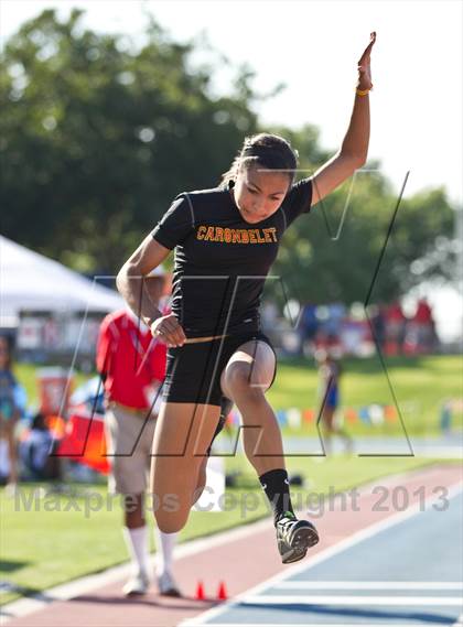 Thumbnail 2 in CIF State Track & Field Championships (Girls Triple Jump) photogallery.