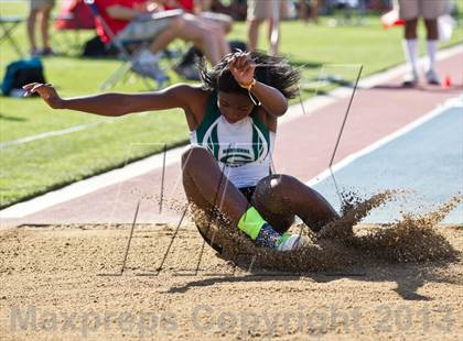 Thumbnail 2 in CIF State Track & Field Championships (Girls Triple Jump) photogallery.