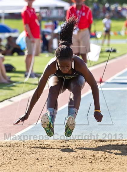 Thumbnail 2 in CIF State Track & Field Championships (Girls Triple Jump) photogallery.