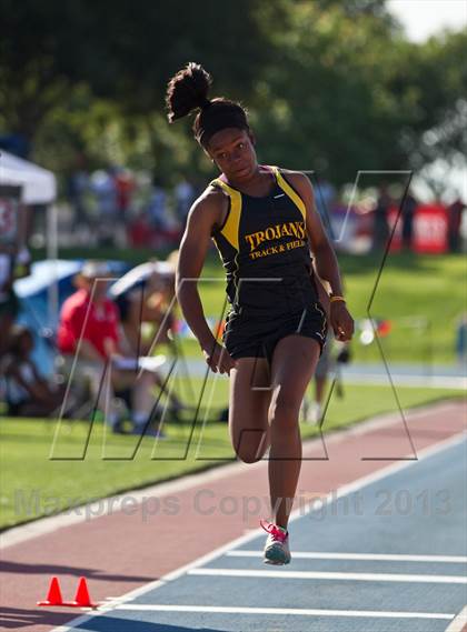 Thumbnail 3 in CIF State Track & Field Championships (Girls Triple Jump) photogallery.