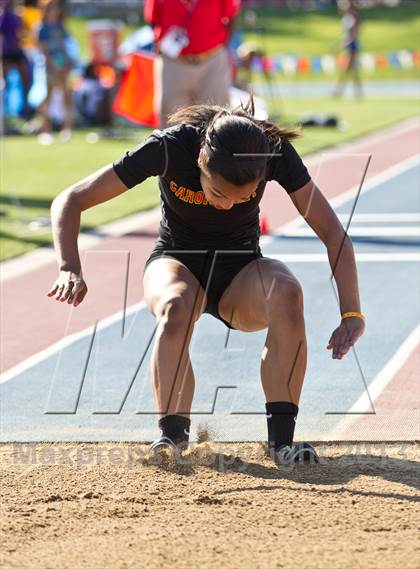Thumbnail 3 in CIF State Track & Field Championships (Girls Triple Jump) photogallery.