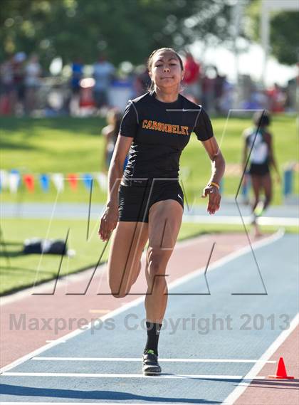 Thumbnail 1 in CIF State Track & Field Championships (Girls Triple Jump) photogallery.