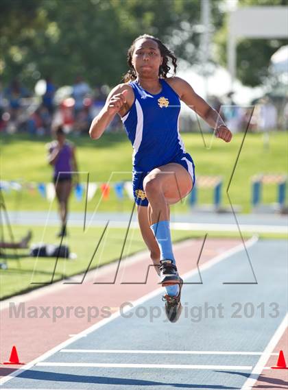 Thumbnail 3 in CIF State Track & Field Championships (Girls Triple Jump) photogallery.