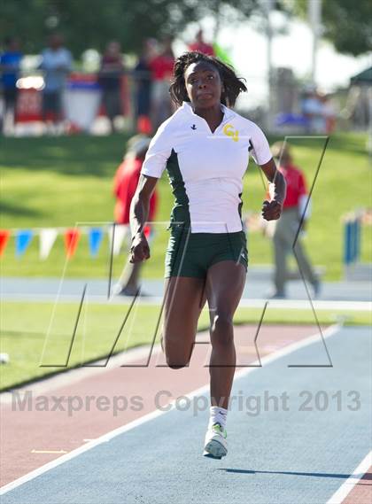 Thumbnail 2 in CIF State Track & Field Championships (Girls Triple Jump) photogallery.