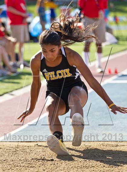 Thumbnail 3 in CIF State Track & Field Championships (Girls Triple Jump) photogallery.