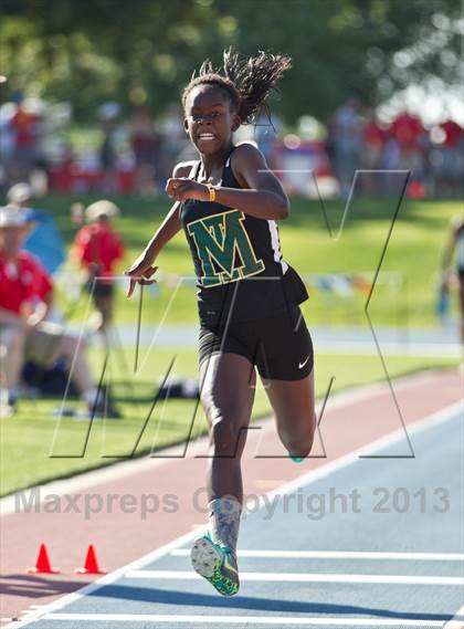 Thumbnail 3 in CIF State Track & Field Championships (Girls Triple Jump) photogallery.