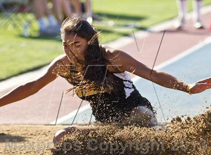 Thumbnail 2 in CIF State Track & Field Championships (Girls Triple Jump) photogallery.