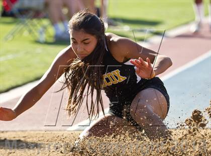 Thumbnail 3 in CIF State Track & Field Championships (Girls Triple Jump) photogallery.