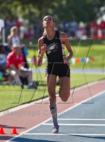 Thumbnail 3 in CIF State Track & Field Championships (Girls Triple Jump) photogallery.