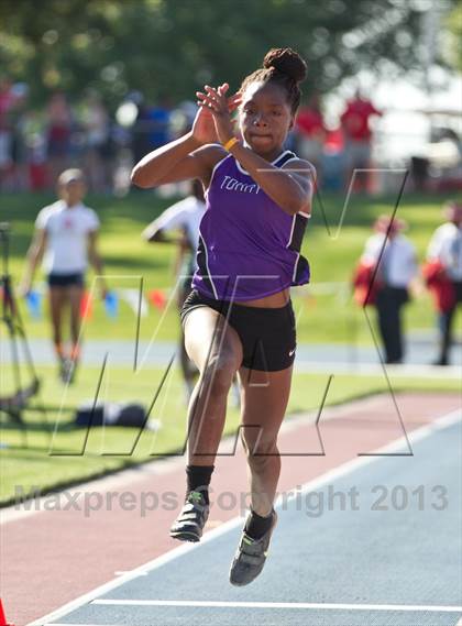 Thumbnail 3 in CIF State Track & Field Championships (Girls Triple Jump) photogallery.