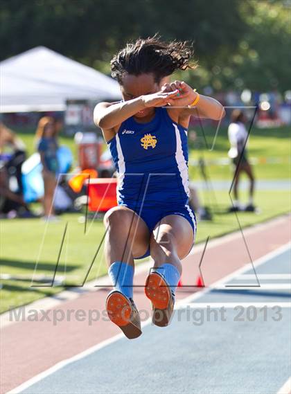 Thumbnail 3 in CIF State Track & Field Championships (Girls Triple Jump) photogallery.