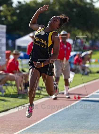 Thumbnail 1 in CIF State Track & Field Championships (Girls Triple Jump) photogallery.