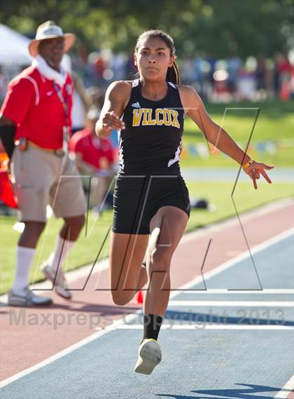 Thumbnail 1 in CIF State Track & Field Championships (Girls Triple Jump) photogallery.