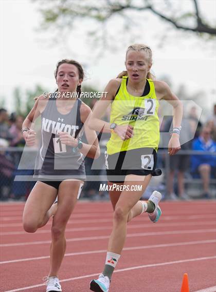 Thumbnail 3 in CHSAA Track and Field 4A Championships (Girls 3200m Run) photogallery.
