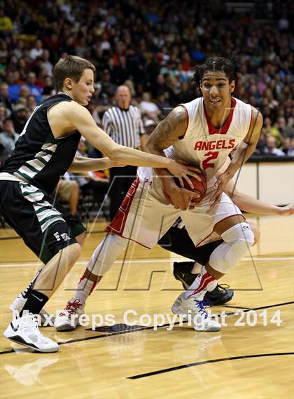 Thumbnail 1 in Denver East vs. Fossil Ridge (CHSAA 5A Final) photogallery.