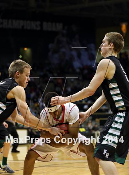 Thumbnail 2 in Denver East vs. Fossil Ridge (CHSAA 5A Final) photogallery.