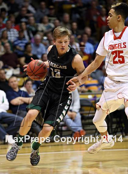 Thumbnail 2 in Denver East vs. Fossil Ridge (CHSAA 5A Final) photogallery.