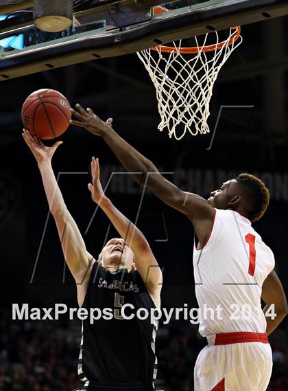 Thumbnail 1 in Denver East vs. Fossil Ridge (CHSAA 5A Final) photogallery.