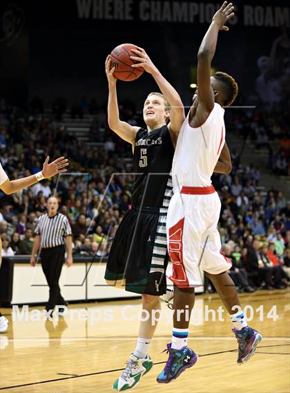 Thumbnail 2 in Denver East vs. Fossil Ridge (CHSAA 5A Final) photogallery.