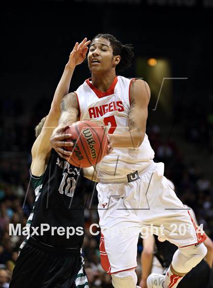 Thumbnail 2 in Denver East vs. Fossil Ridge (CHSAA 5A Final) photogallery.