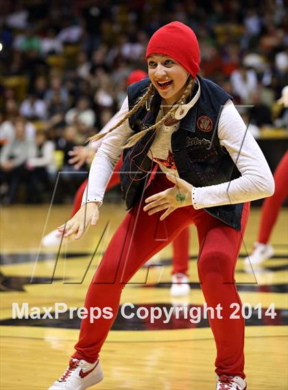 Thumbnail 2 in Denver East vs. Fossil Ridge (CHSAA 5A Final) photogallery.