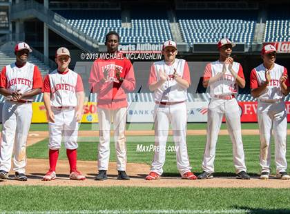 Thumbnail 3 in Lafayette vs Inwood (PSAL Section 12 AA Final) photogallery.