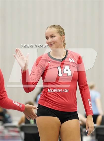 Thumbnail 2 in St. Mary's Prep vs. North Branch (Beast of the East) photogallery.