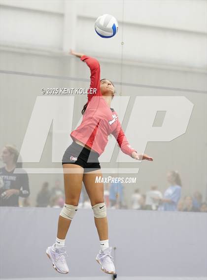 Thumbnail 2 in St. Mary's Prep vs. North Branch (Motor City Power Series) photogallery.