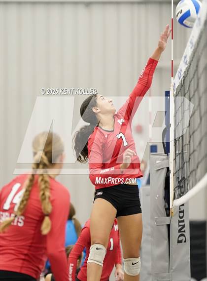 Thumbnail 1 in St. Mary's Prep vs. North Branch (Beast of the East) photogallery.