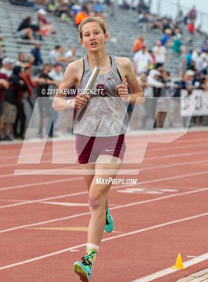 Thumbnail 3 in CHSAA Track and Field 4A Championships (Girls 800 Meter Relay) photogallery.