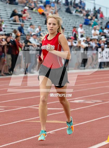 Thumbnail 3 in CHSAA Track and Field 4A Championships (Girls 800 Meter Relay) photogallery.