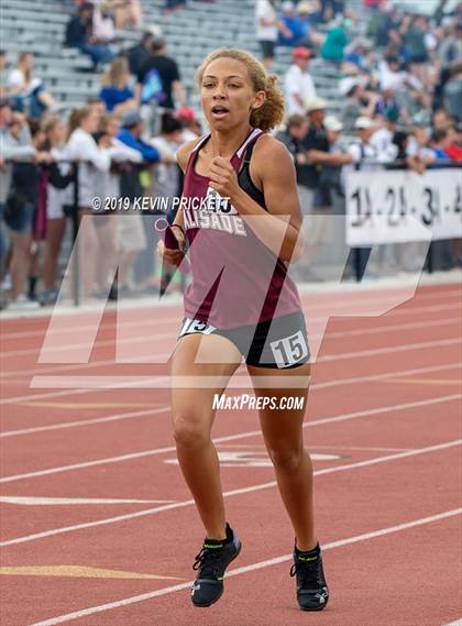Thumbnail 3 in CHSAA Track and Field 4A Championships (Girls 800 Meter Relay) photogallery.