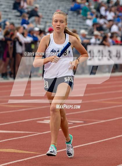 Thumbnail 3 in CHSAA Track and Field 4A Championships (Girls 800 Meter Relay) photogallery.