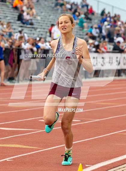 Thumbnail 2 in CHSAA Track and Field 4A Championships (Girls 800 Meter Relay) photogallery.