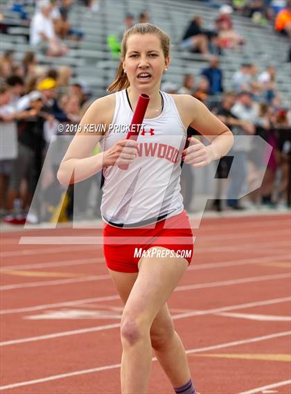 Thumbnail 2 in CHSAA Track and Field 4A Championships (Girls 800 Meter Relay) photogallery.